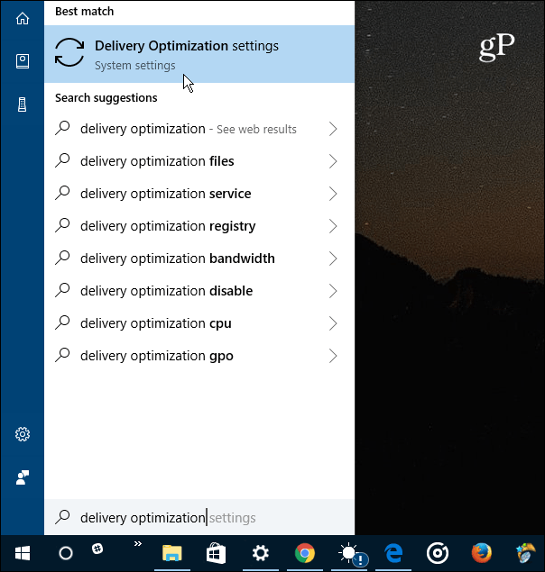 Windows 10 Fall Creators Update Start menu