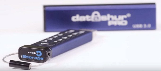 The datAshur Pro is a Flash Drive with Military Grade Hardware 