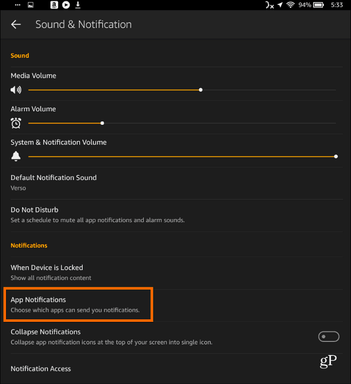 How To Manage App Notifications On Amazon Fire Tablets