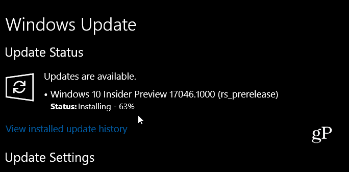 Windows 10 Rs4 Preview Build 17046