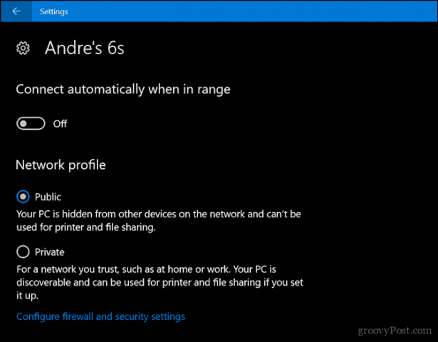 How to Change Your Network Profile to Public or Private in Windows 10 - 40
