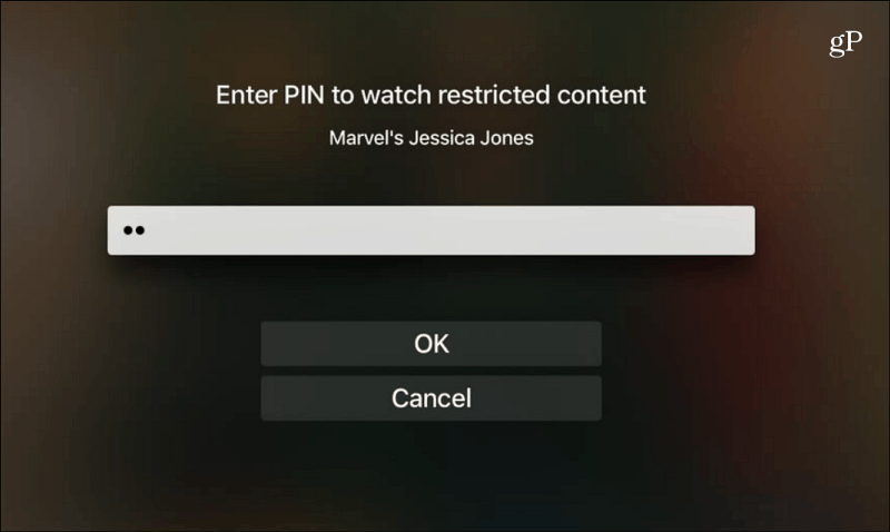 Netflix Enter PIN Watch Restricted Content