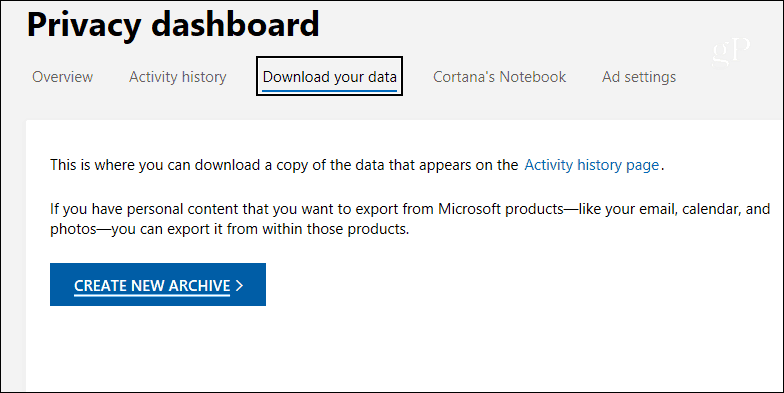 Use Microsoft Privacy Dashboard to Delete and Download Activity History - 54