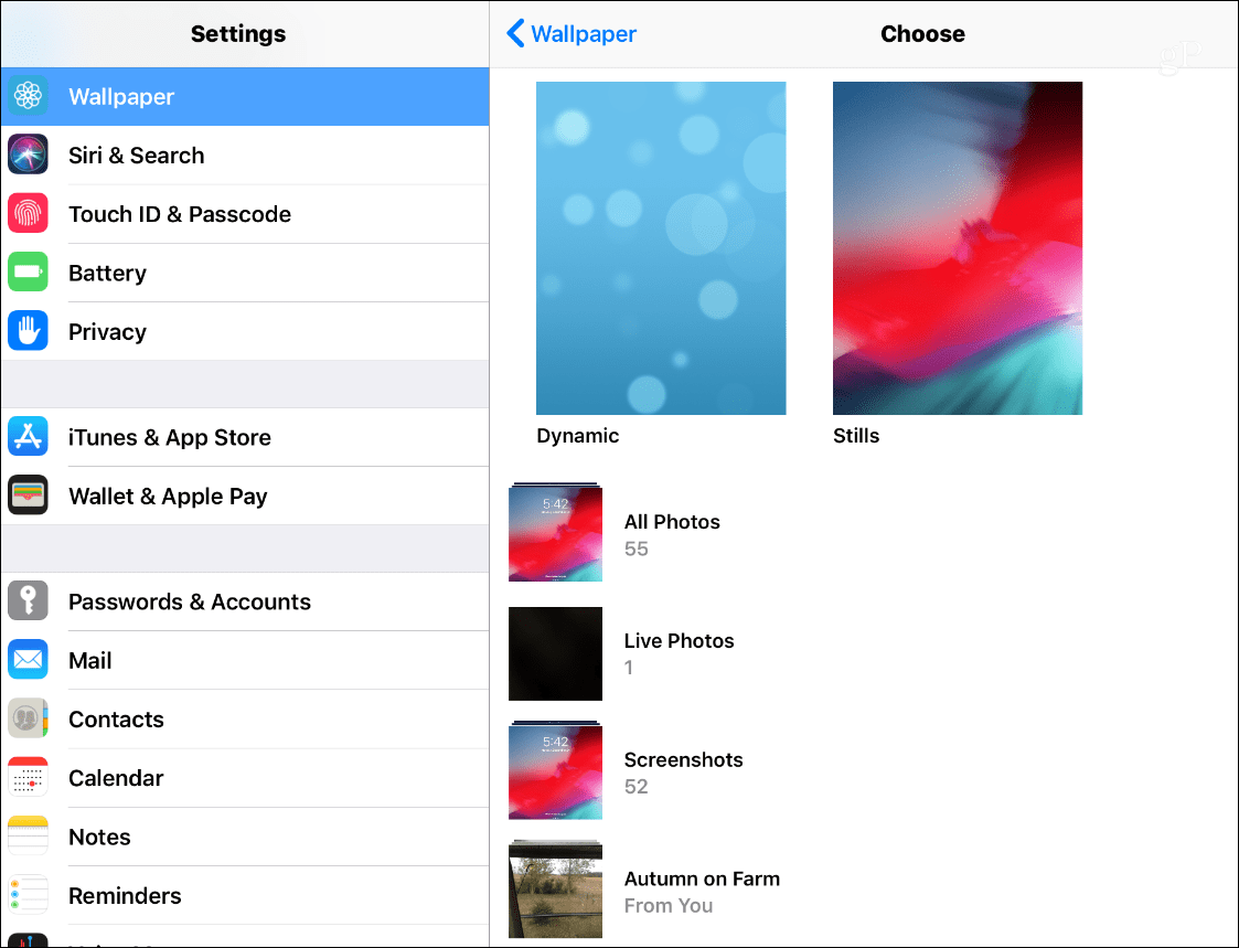 How To Change The Home And Lock Screen Wallpaper On Your Ipad And Iphone