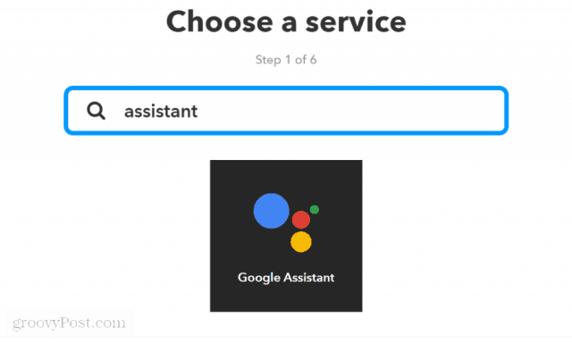 google assistant ifttt
