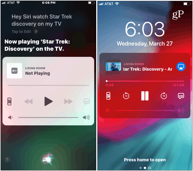 Use Siri with Apple TV from iPhone