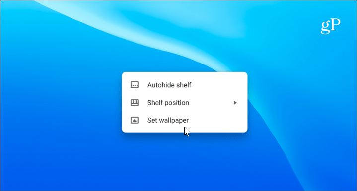 How to Change the Desktop Wallpaper on a Google Chromebook