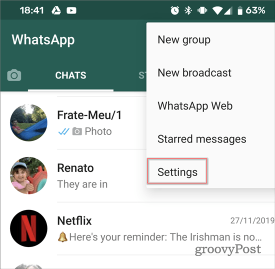 WhatsApp stop adding to groups Settings