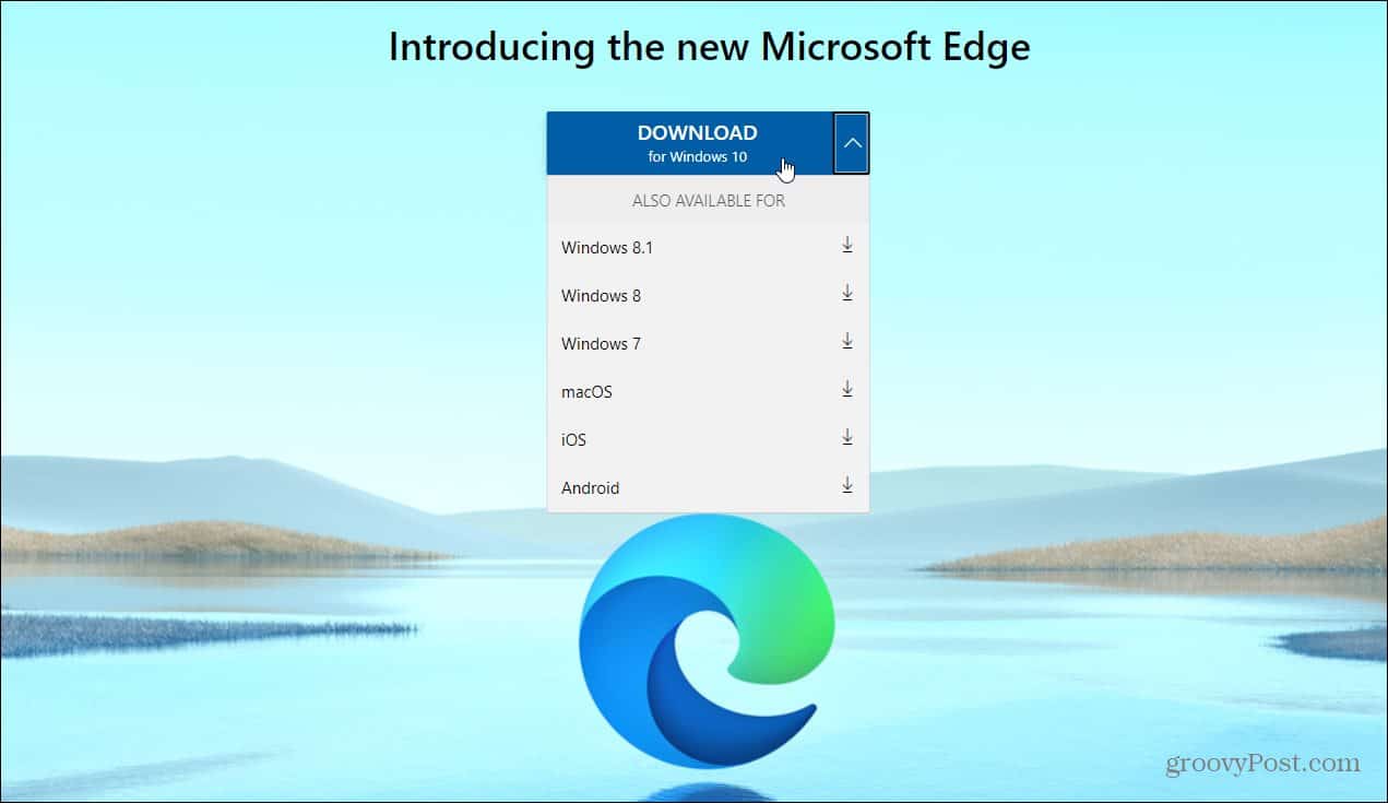 to install the new microsoft edge browser