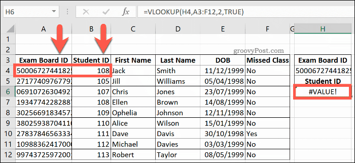 How To Troubleshoot Vlookup Errors In Excel