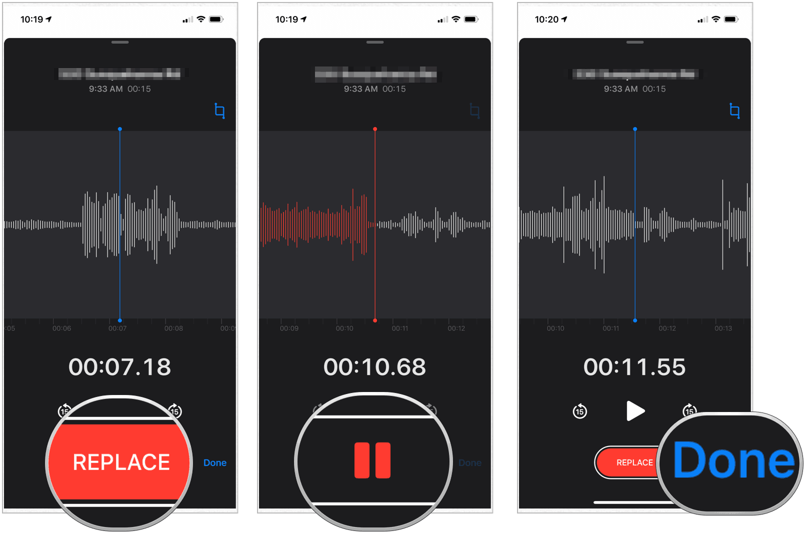 Голосовые заметки iPhone заменяют аудио