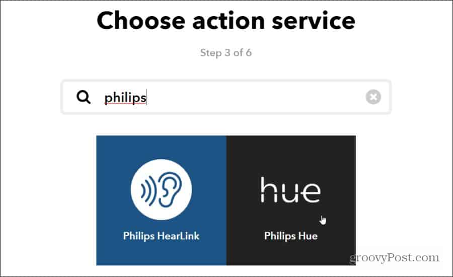 philips hue action