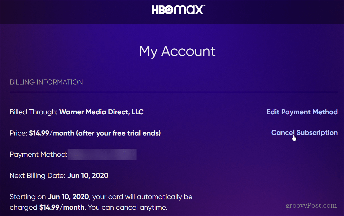 How to Cancel Your HBO Max Subscription