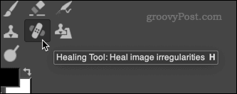 Photoshop healing mode