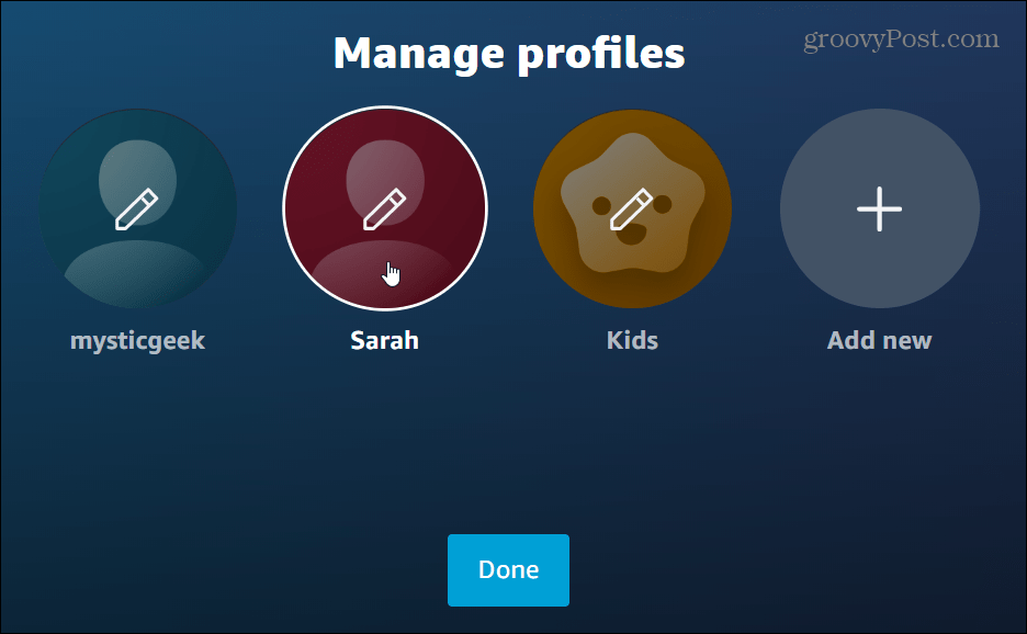 How to Manage User Profiles on Amazon Prime Video - 93