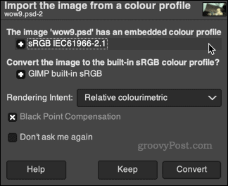 Opening PSD files in GIMP