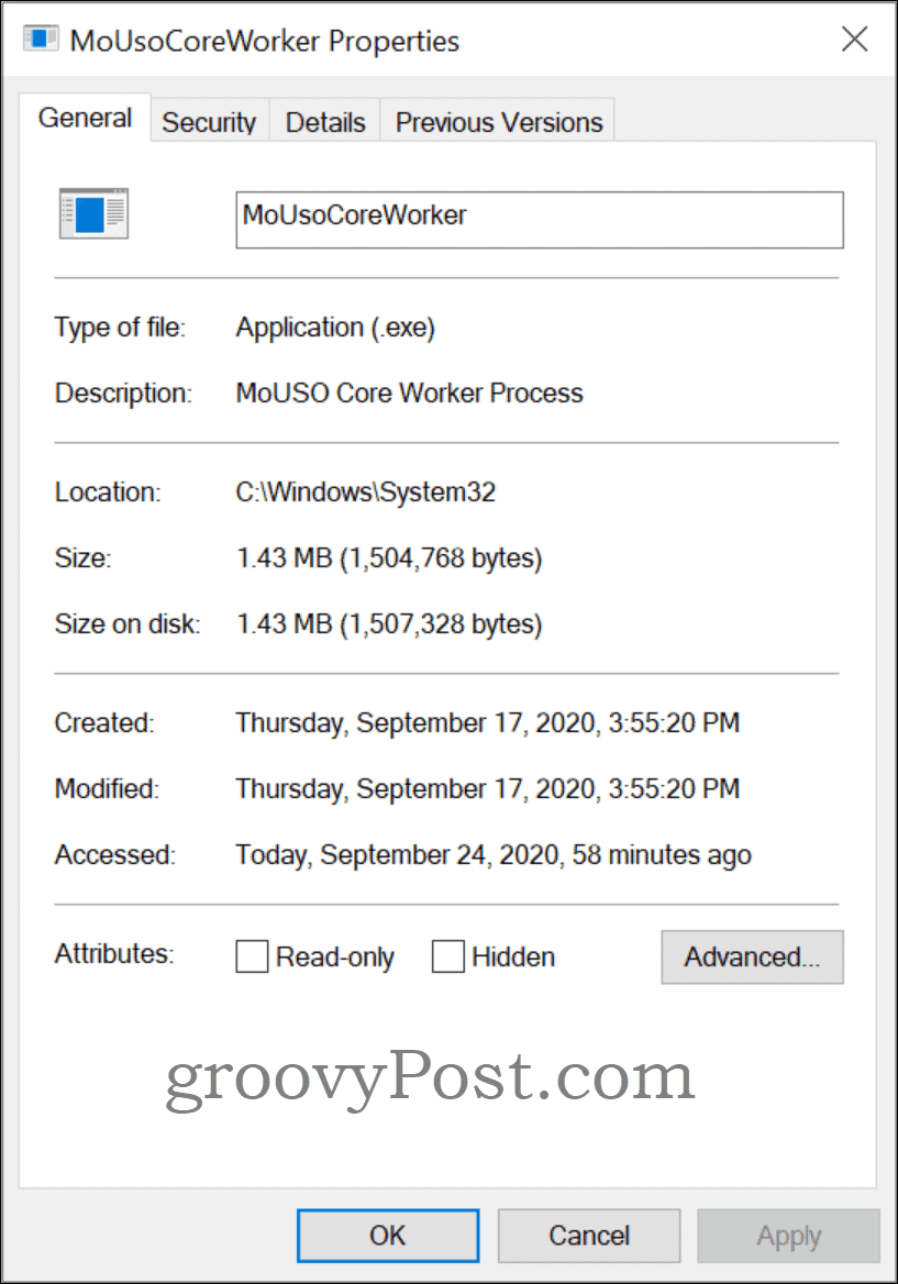 What Is Mousocoreworker Exe And Why Is It Running