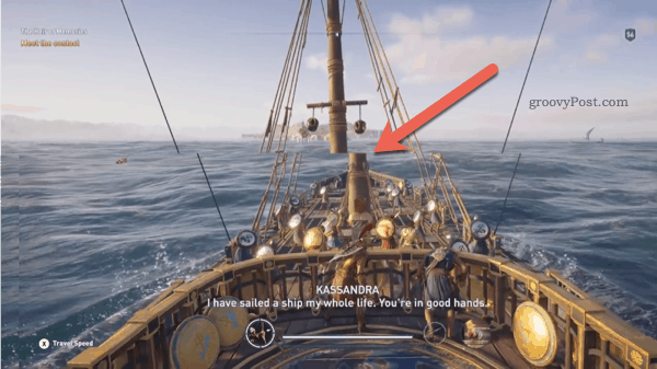 Example screen tearing in Assassins Creed Odyssey