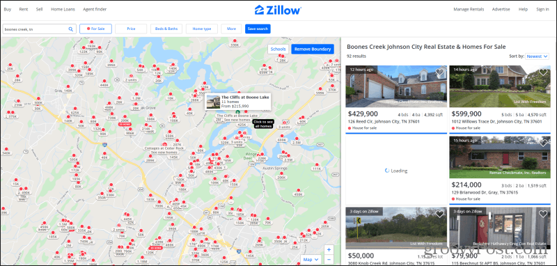 zillow real estate