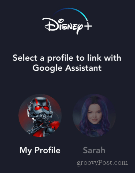 select profile