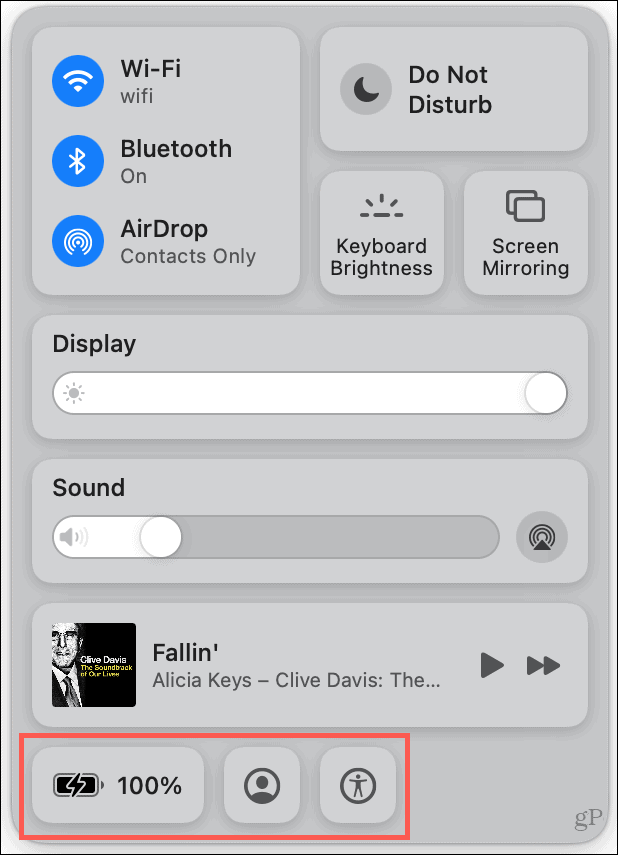 Added Tools in Control Center