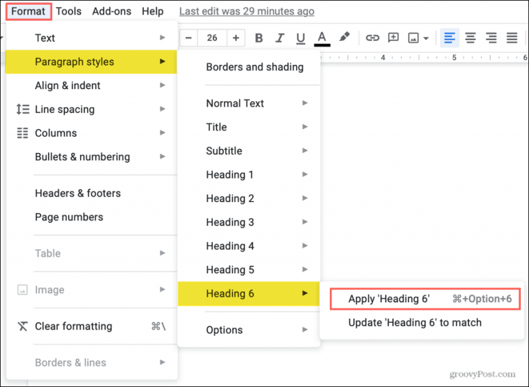 How to Create a Table of Contents in Google Docs