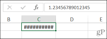 Number Symbols in Excel