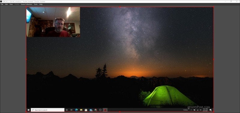 webcam overlay