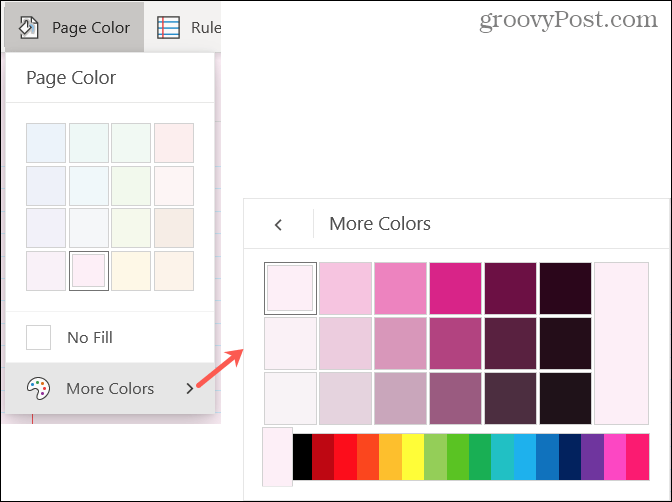 More Colors in OneNote for Windows