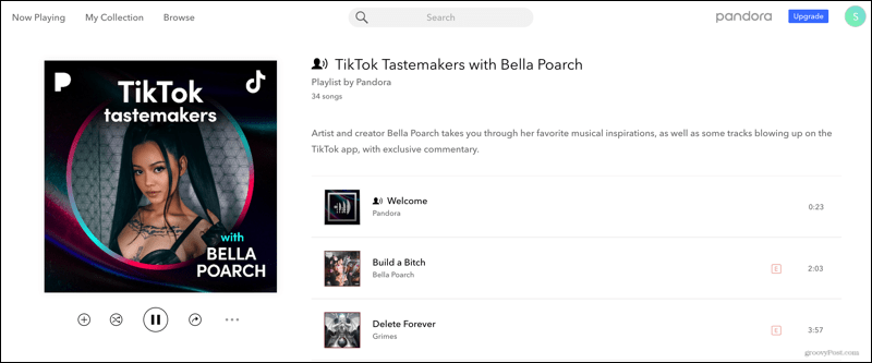 TikTok Tastemakers with Bella Poarch on Pandora