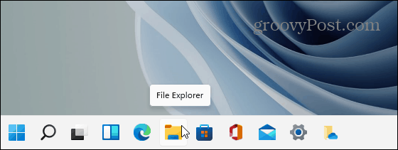 File Explorer Icon Windows 11 Taskbar