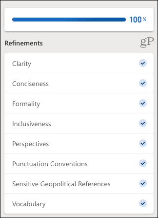 Improved Refinements