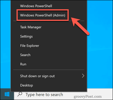 Opening a new PowerShell window.