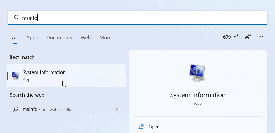 system information windows 11