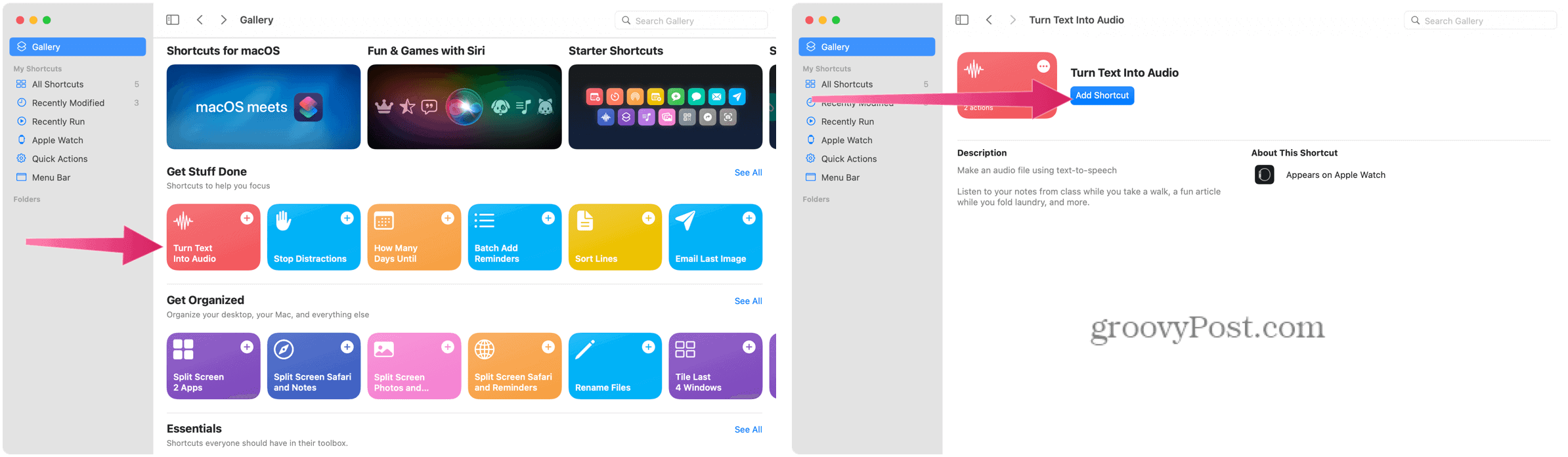 Mac shortcuts