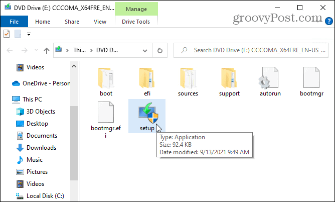 File Pengaturan Windows 11