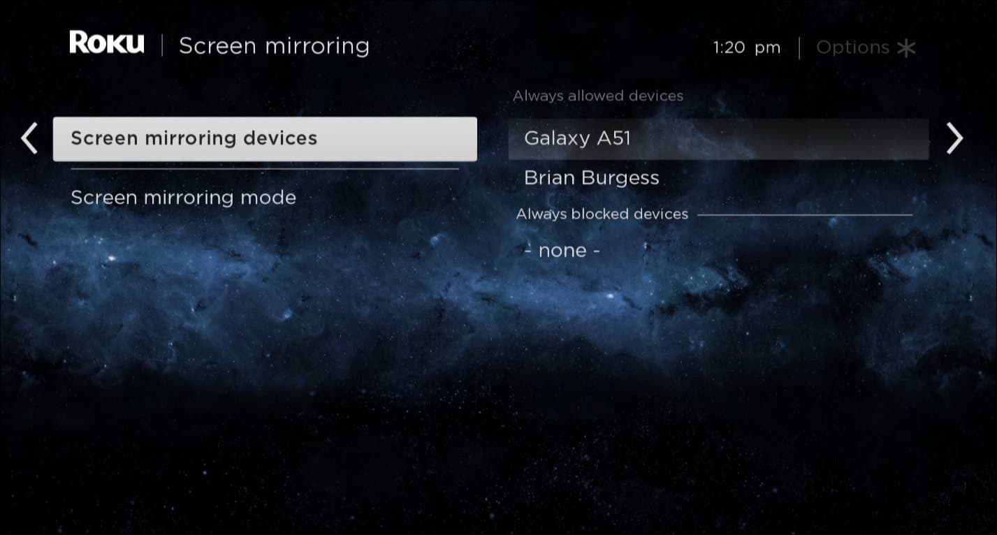connected Mirror Devices