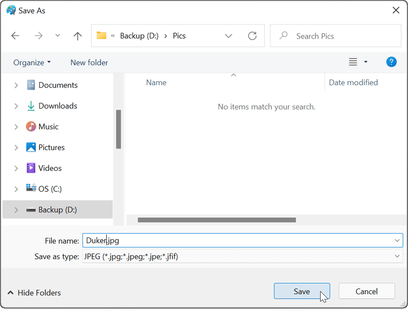 explorateur de fichiers convertir un png en jpg sur windows 11