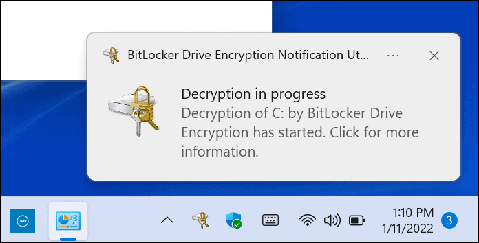 utiliser le chiffrement BitLocker dans Windows 11