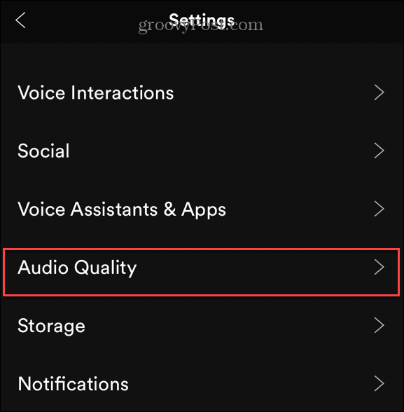 qualité audio