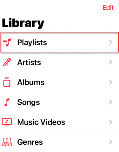  changer une image de liste de lecture sur Apple Music
