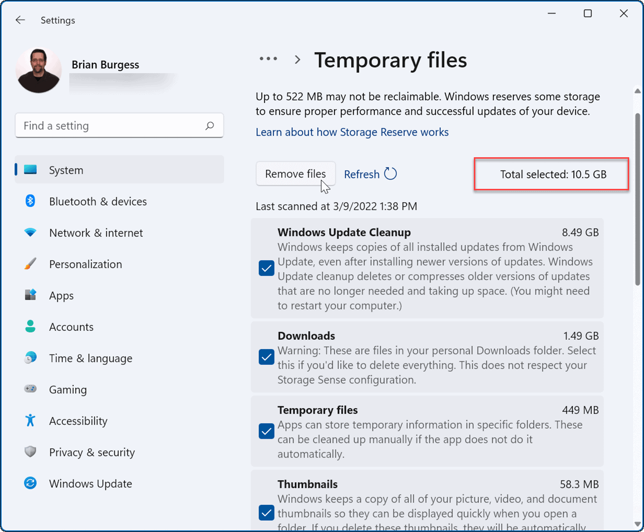11 fichiers temporaires exception kmode non gérée sur Windows 11