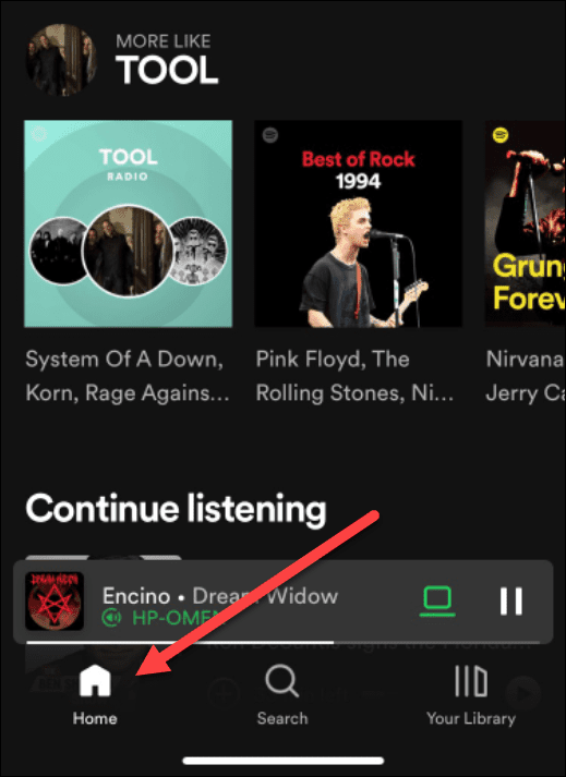 spotify mobie access your spotify listening history