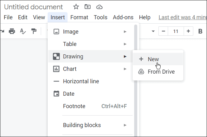 layer images in Google Docs
