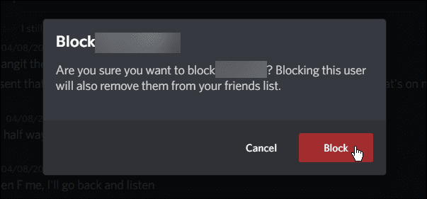 verify block user