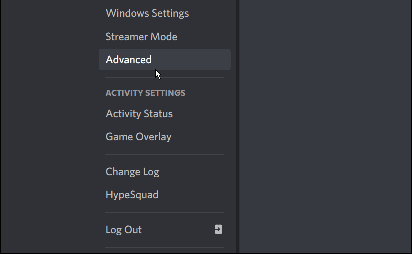 Advanced settings how to stream netflix on discord