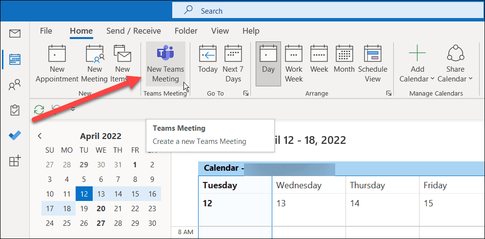 comment ajouter des équipes Microsoft à Outlook