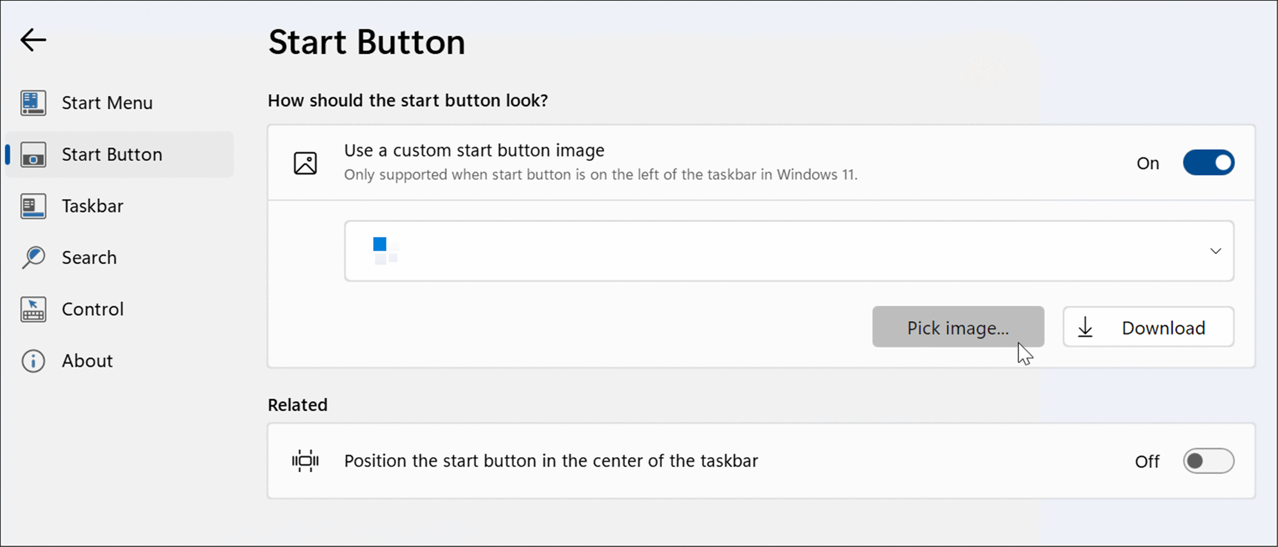 améliorer le menu démarrer et la barre des tâches de Windows 11 avec Start11