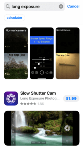 long exposure app store iphone