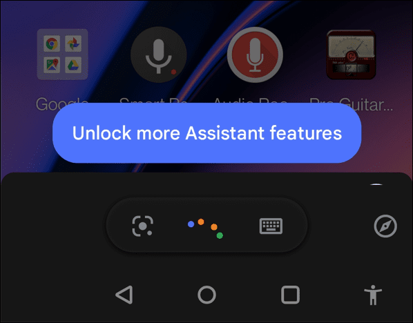 launch Google Assistant